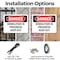 Signmission Demolition In Progress Keep Out Danger Sign, Plastic, 10in W x 7in L, 2PK OS-2PACK-DS-P-710-L-1835 - alternate 8